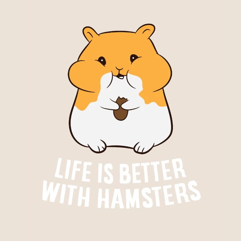 Mit einem Hamster ist das Leben besser Liebe