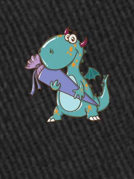 Dino avec cartable