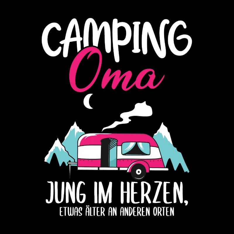 Lustig Wohnwagen Camper Oma Spruch Geschenk
