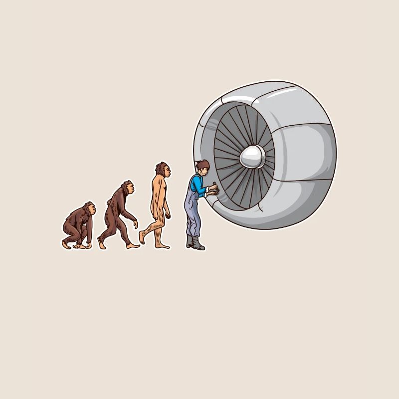 Flugzeugmechaniker Evolution Flugzeug Techniker