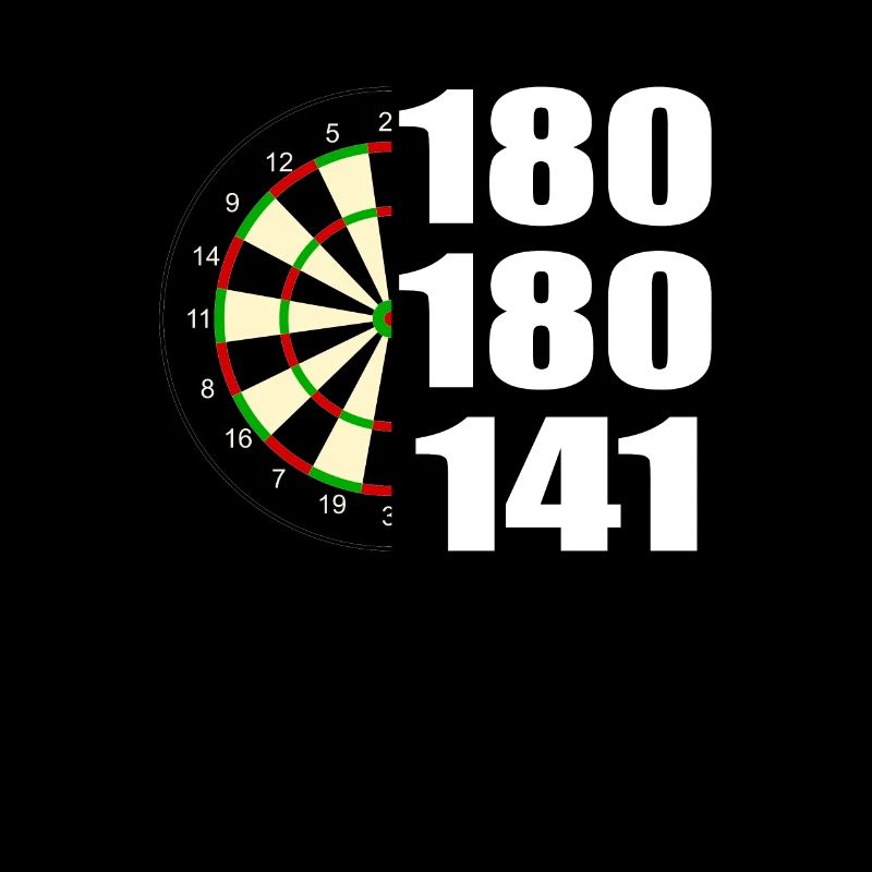 Dartscheibe 9 Darter Triple 20 Geschenk