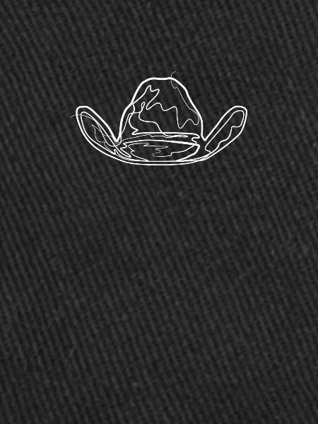 Cowboyhut - one line drawing