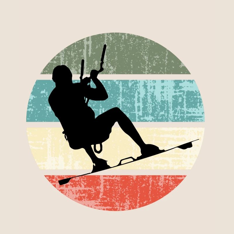 KITE Kite Kiteboard Kitesurf Retro