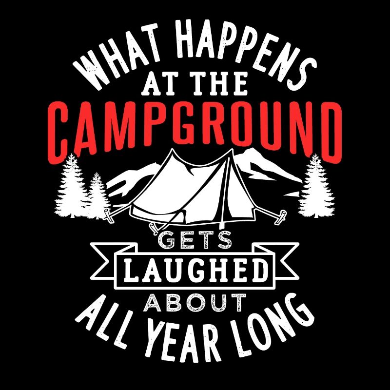 Camping Campingplatz Geschenk