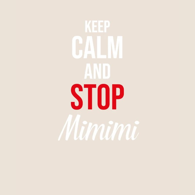 Howl and stop Mimimimi Funny work saying