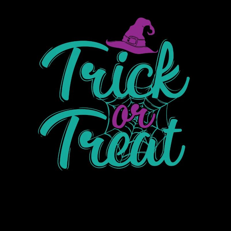 Halloween witch hat "Trick or Treat"