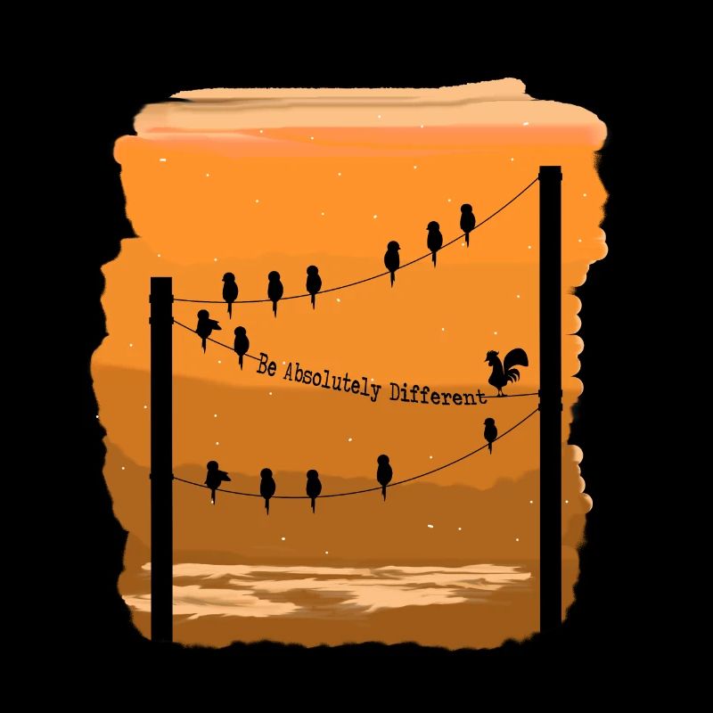 Sei einzigartig - Huhn