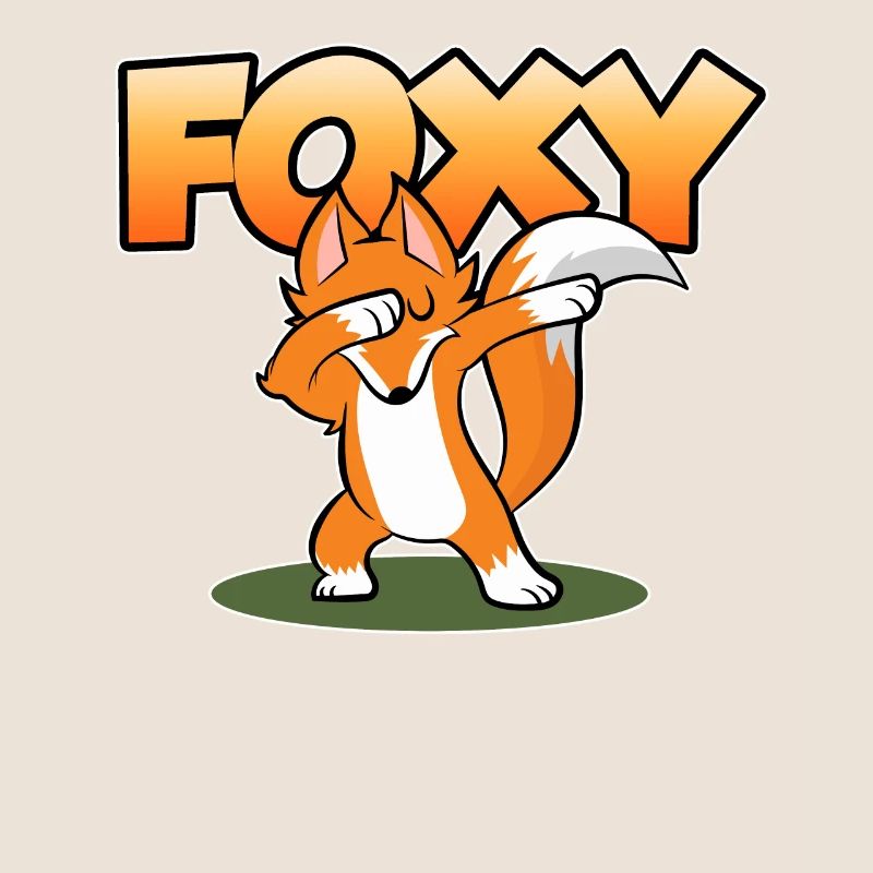 Dab Dabbing Dancing Disco Foxy Fox