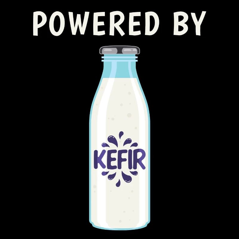 Lustige Fermentation Drink Powered By Kefir Grafik