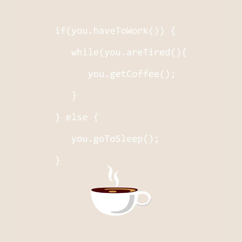 Programming Coffee Full Stack Coder Software