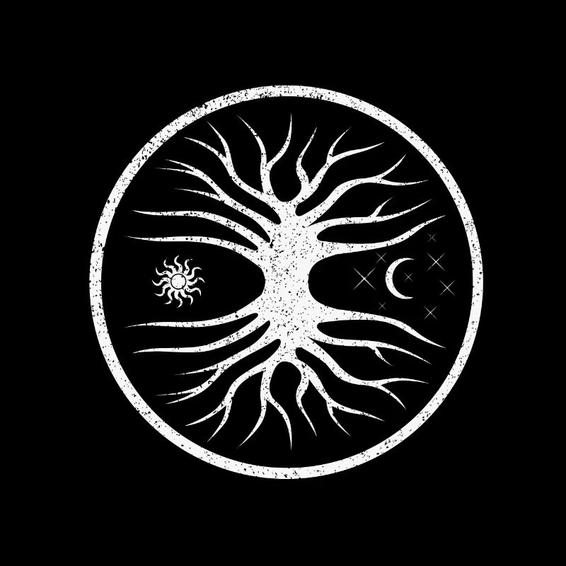 Yggdrasil Wikinger Baum Midgard Odin Thor Wotan