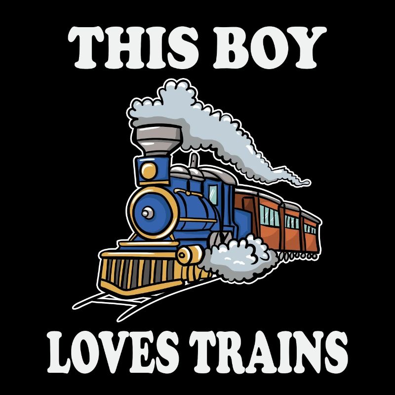 This Boy Loves Trains