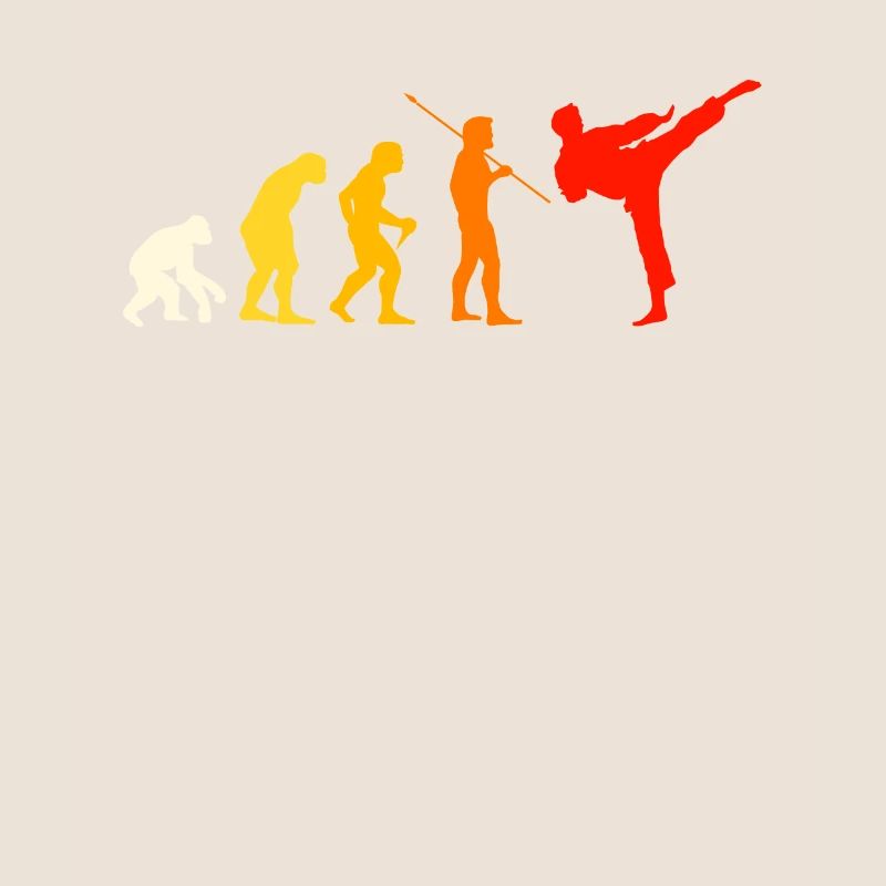 Karaté Evolution T-Shirt Cadeau Judo