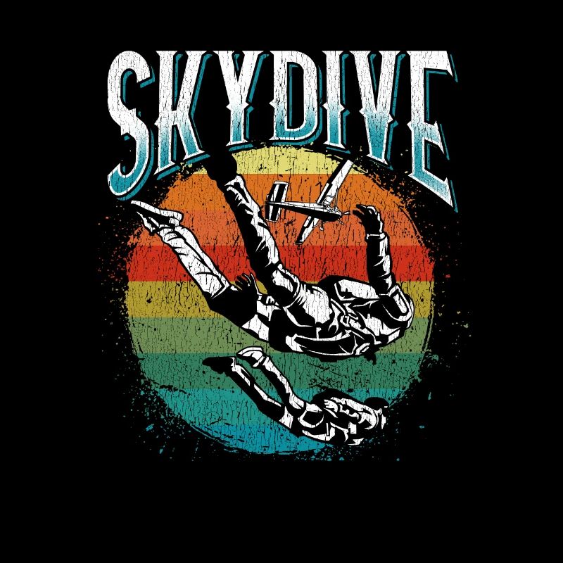 Skydiving Parachutist Aircraft