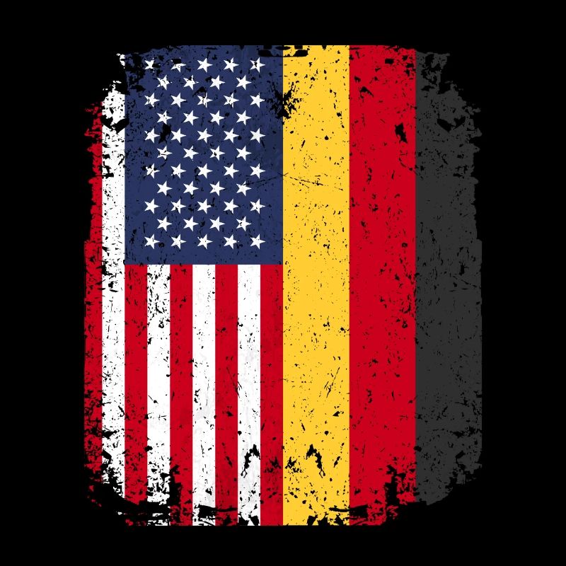 Germany flag USA Germany