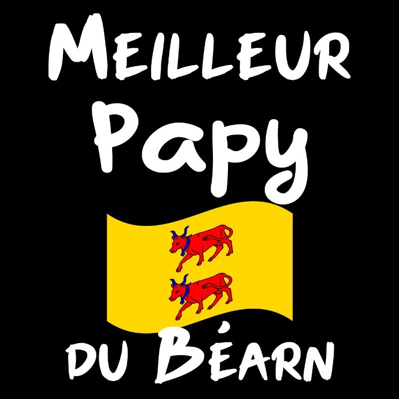 Meilleur Papy du Béarn blanc