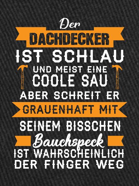 Dachdecker Dachdecken Dachdeckermeister Geschenk