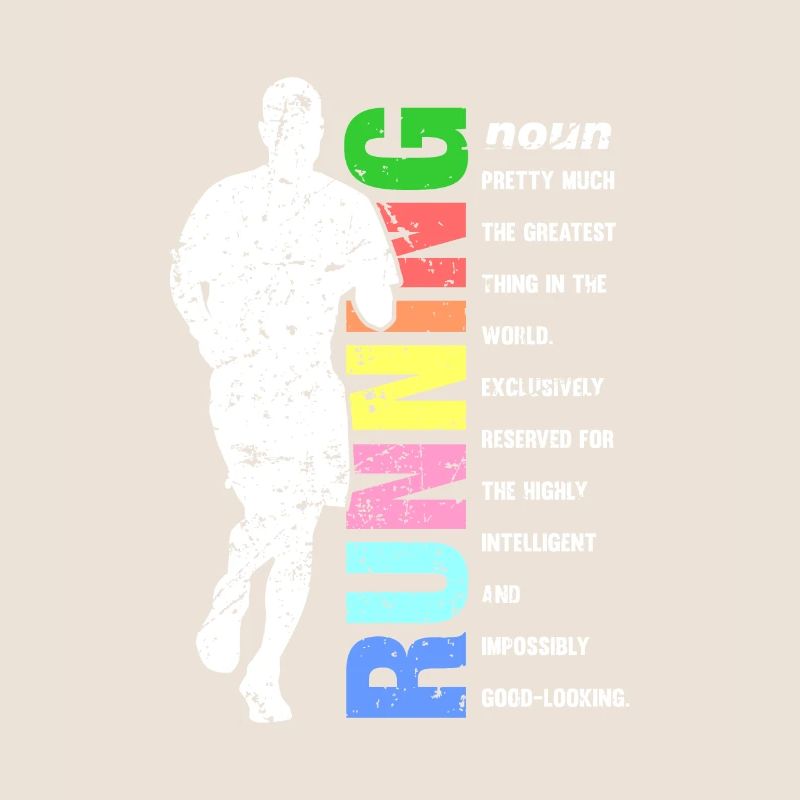 Marathon Runner Gift Fun Runner Definition Runner