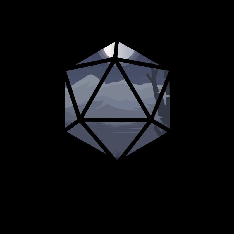 Moonlight Forest Cube