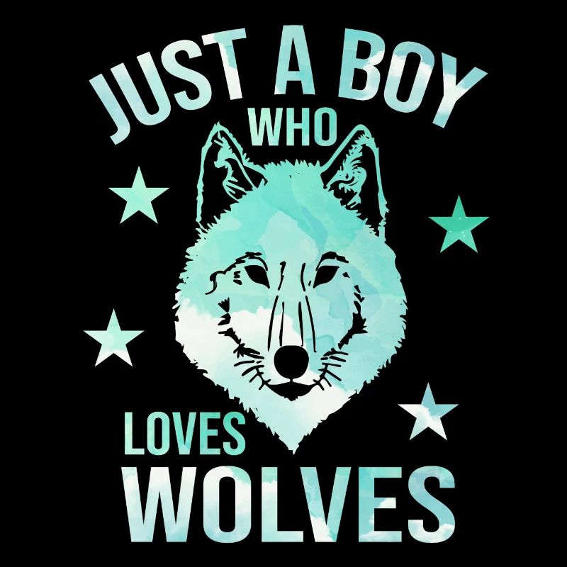 Juste un garçon qui aime les loups
