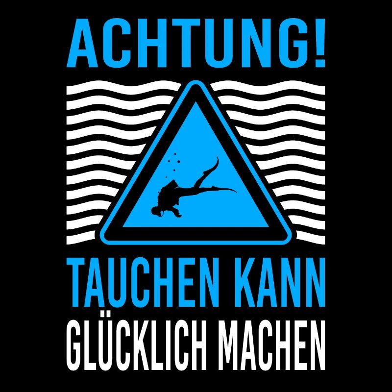 Taucher Tauchen Kann Glücklich Machen Geschenkidee