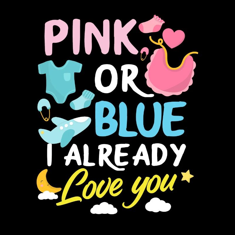 Pink oder Blau Gender Reveal Baby Party