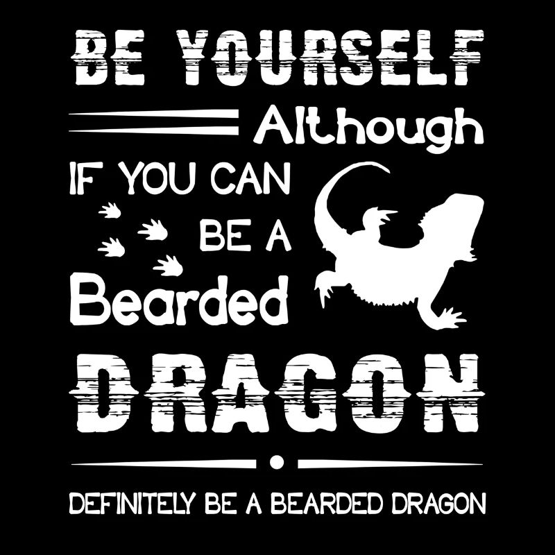 Bartagame Sei immer ein Bartagame