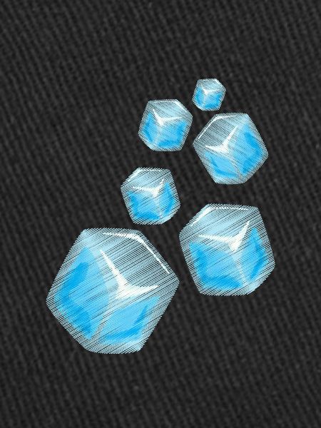 blocs de glace