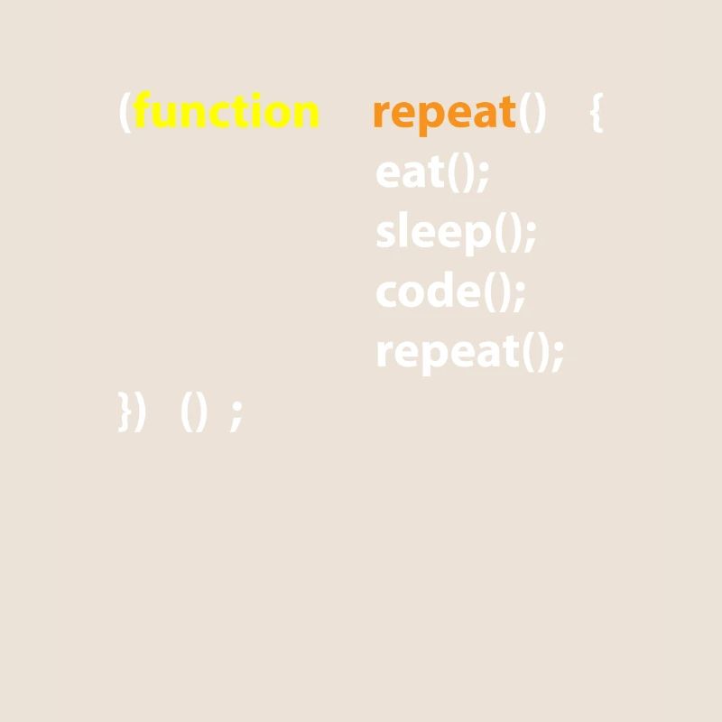 Code Eat Sleep Repeat Hacker IT Geschenk