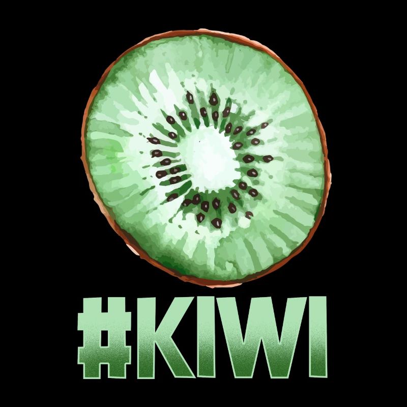 Kiwi tranche fruit Halloween fruit