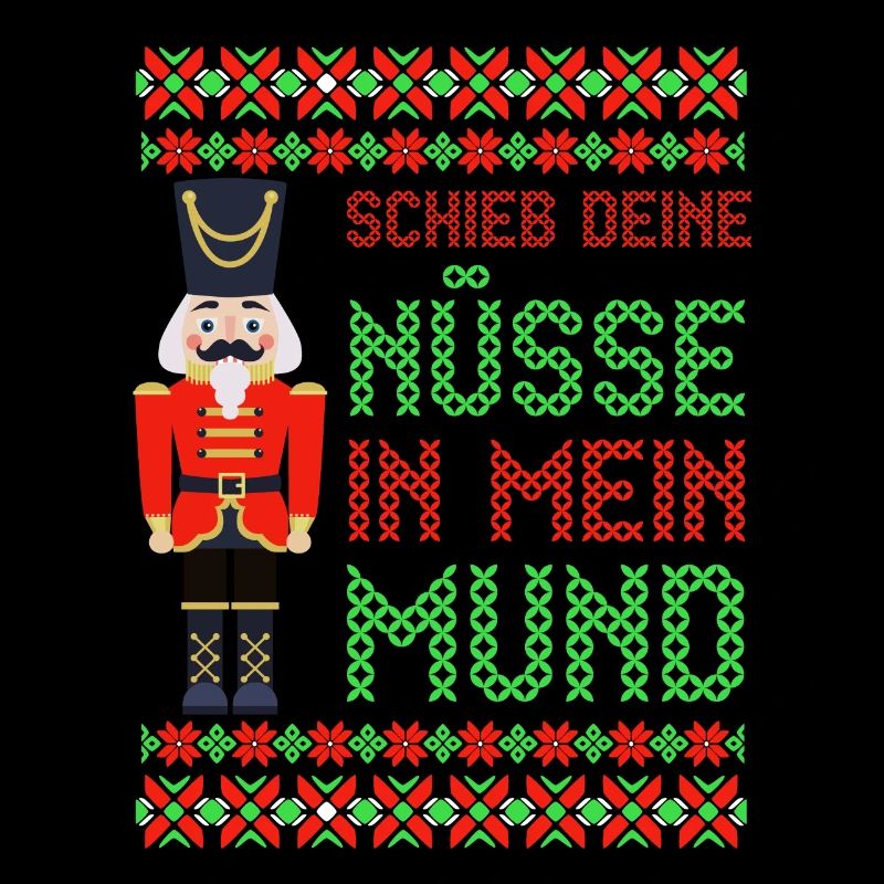 Weihnachten Nussknacker Ugly Christmas Lustiges
