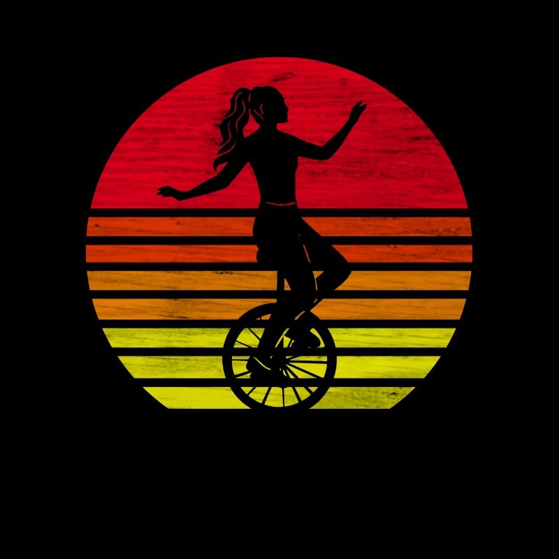 Einrad Einradfahrer Einradfahrerin Geschenk