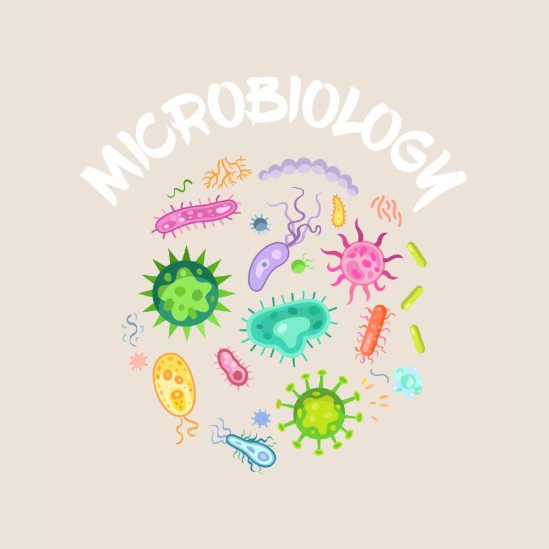 Microbiology scientist bacteria microscope