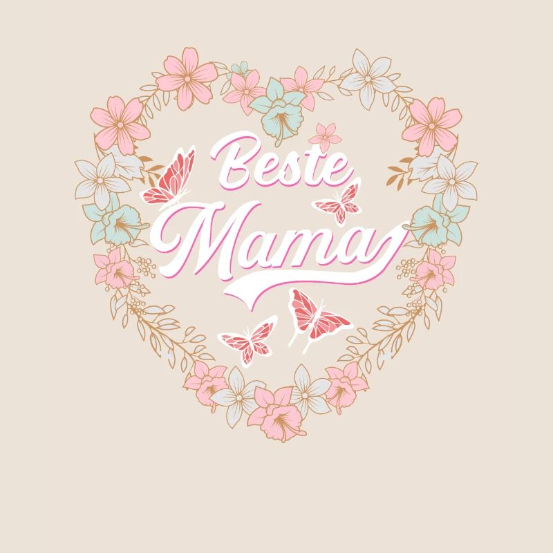 Beste Mama Blumenkranz Muttertagsgeschenk