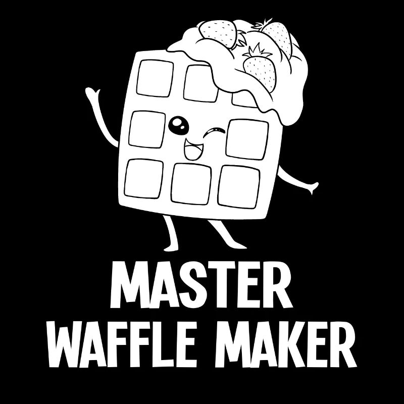 Waffle waffle iron waffle pancake funny