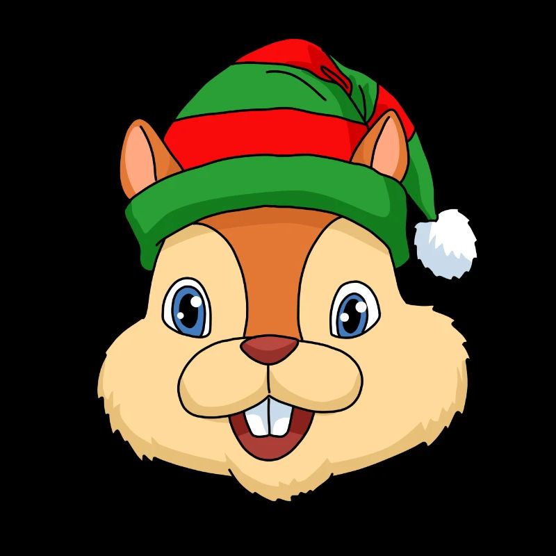 Écureuil cadeau de Noël écureuil