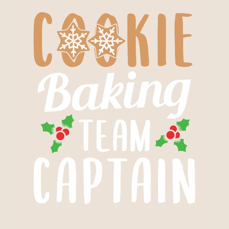 Cadeau d'équipe de cuisson de biscuits de Noël