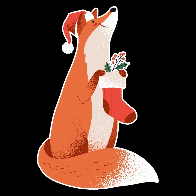 Fox Santa Hat Noël Fox Ladies