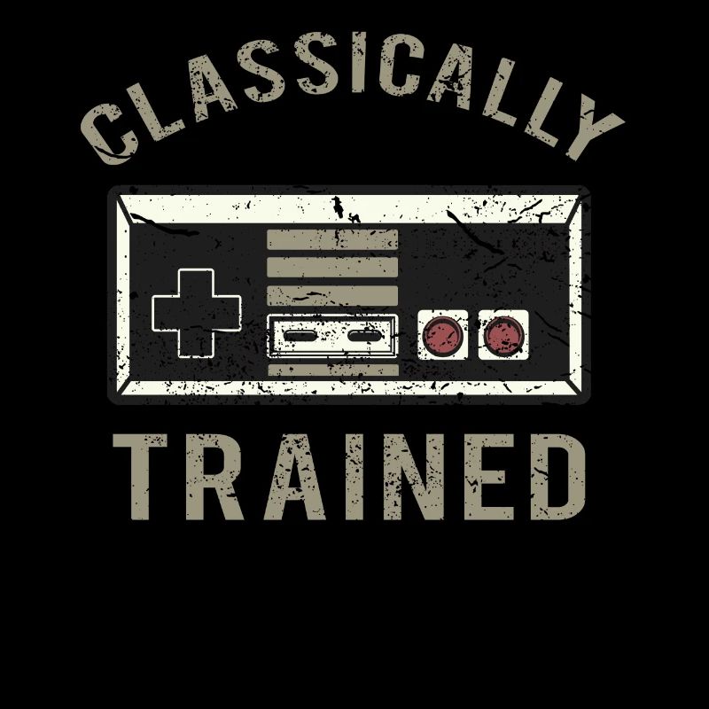 Klassisch ausgebildeter Retrogaming-Videospieler