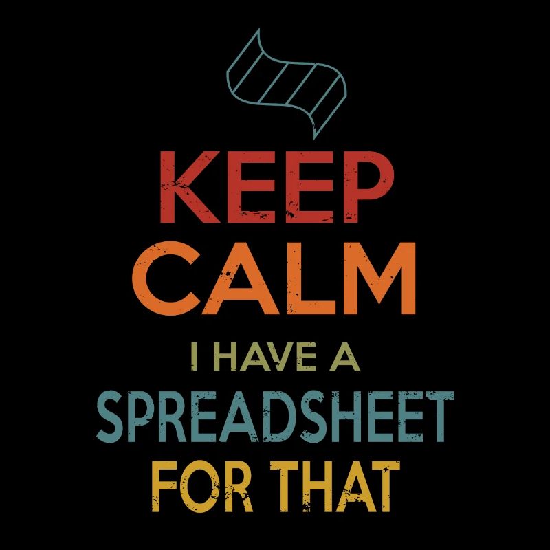 Keep Calm Spreadsheet
