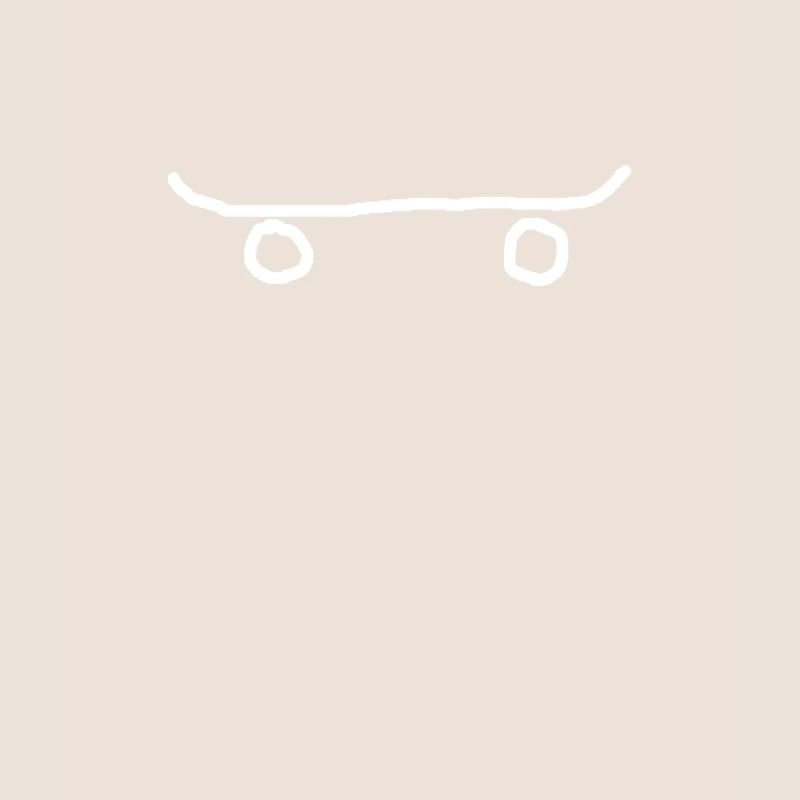 Skateboard clipart dessin