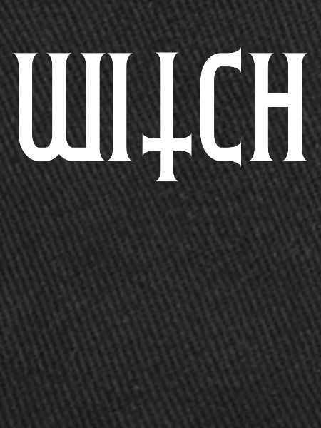 Witch Upside Down Cross