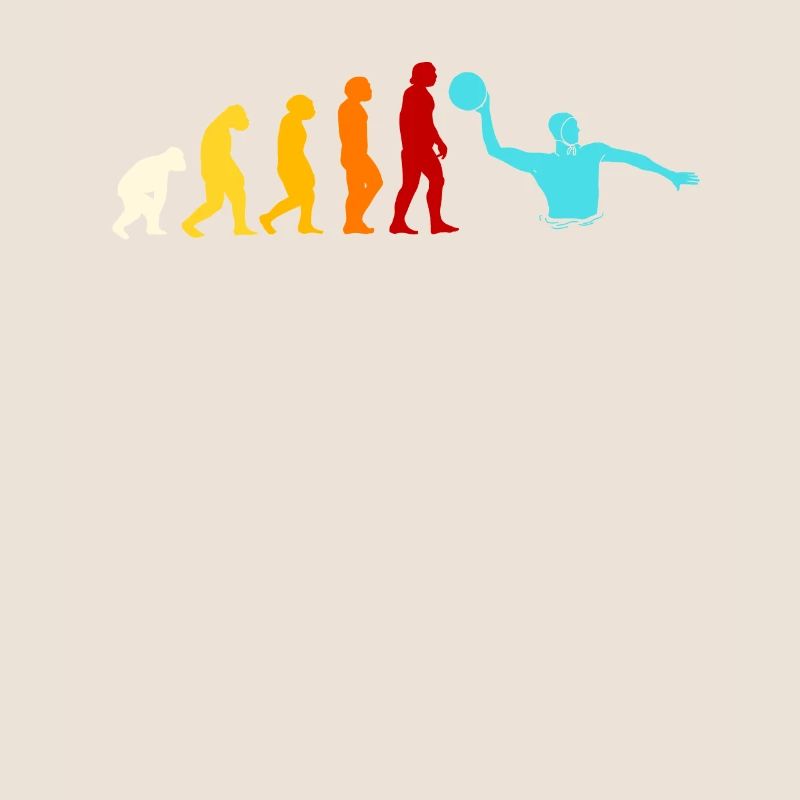 Wasserball Evolution Geschenk