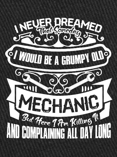 Mécanicien Grumpy Old Mechanic