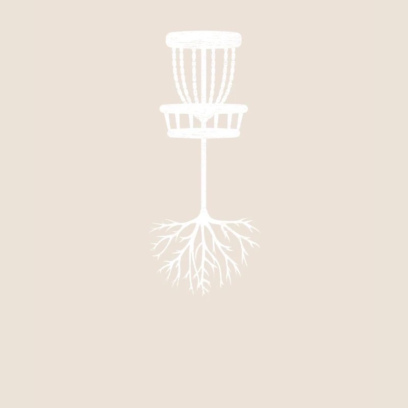 Cool Disc Golf Graphics Gift Basket Roots