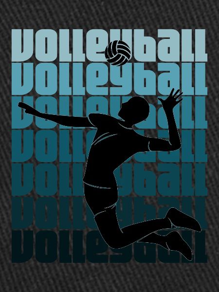Sport volleyball man