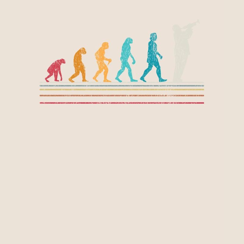 Trompette Evolution Rétro Vintage