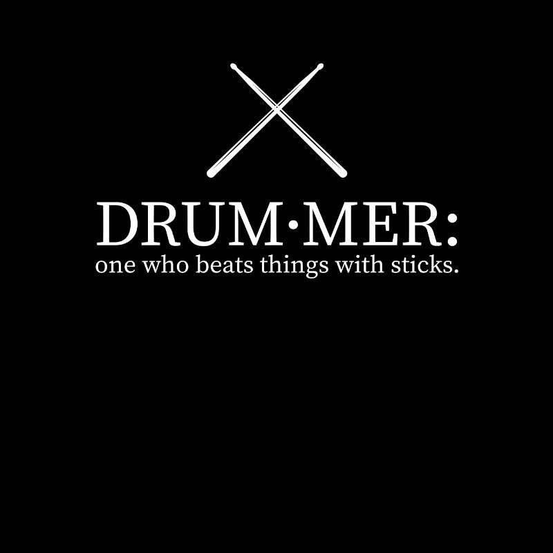 Drummer one who beats things with stick ... Drummer