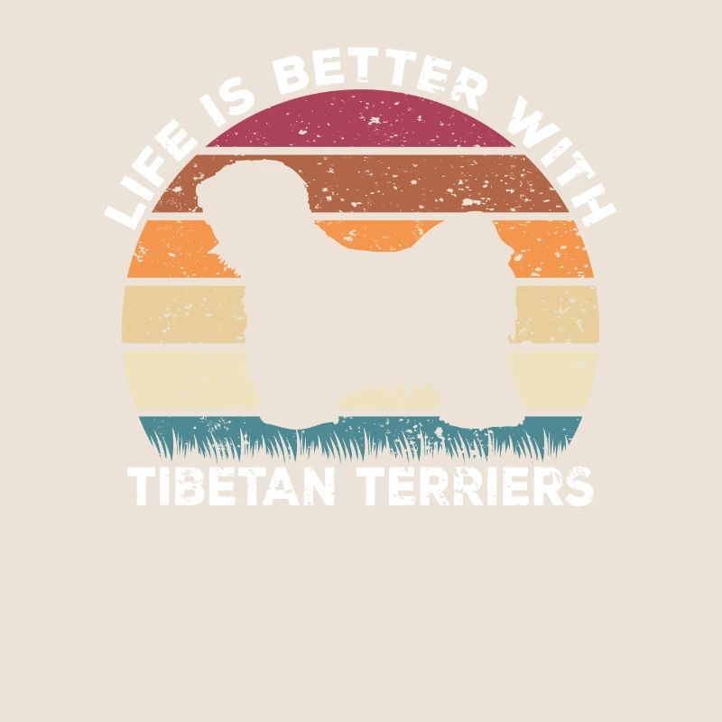 Tibet Terrier Life is better withe Tibetan