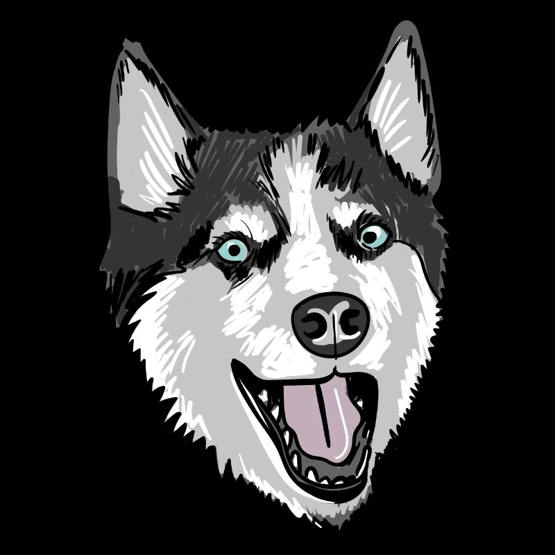 Husky drôle